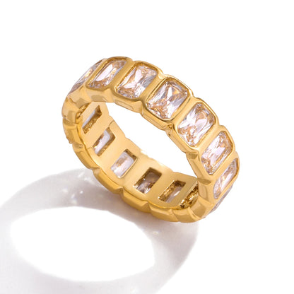 Anillos bañados en Oro 18K