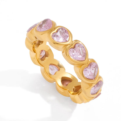 Anillos bañados en Oro 18K