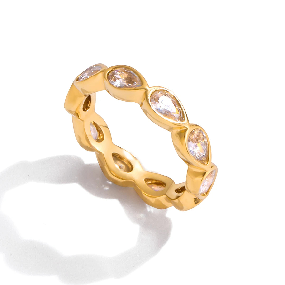 Anillos bañados en Oro 18K